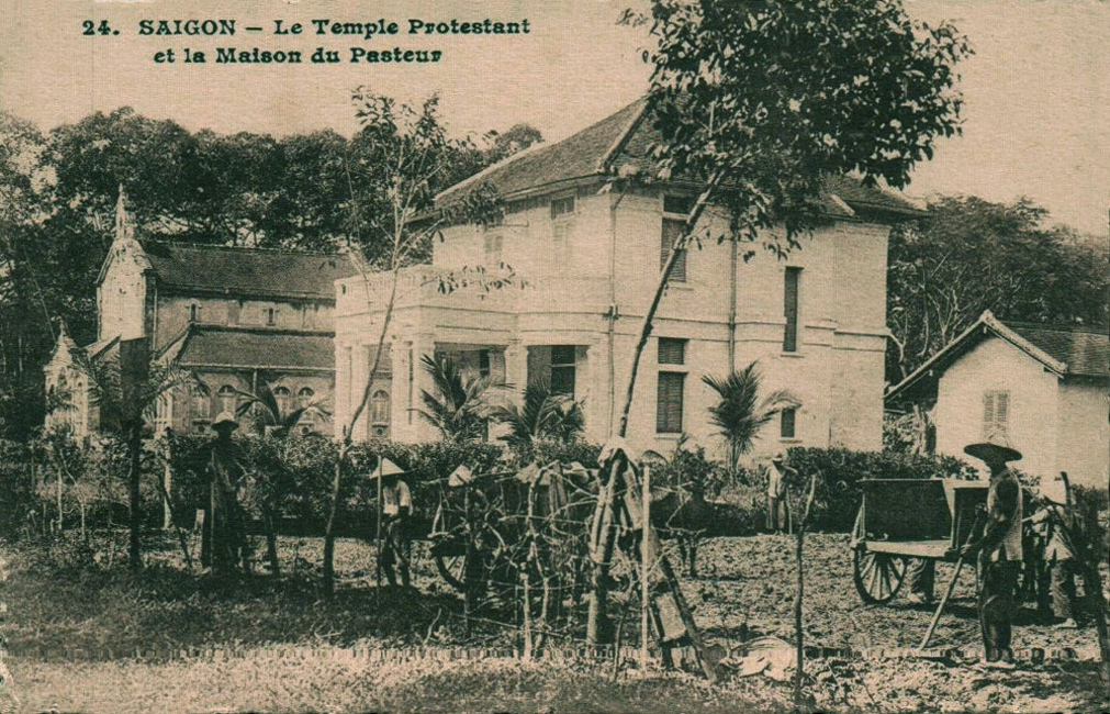 Le Temple protestant et la Maison du pasteur