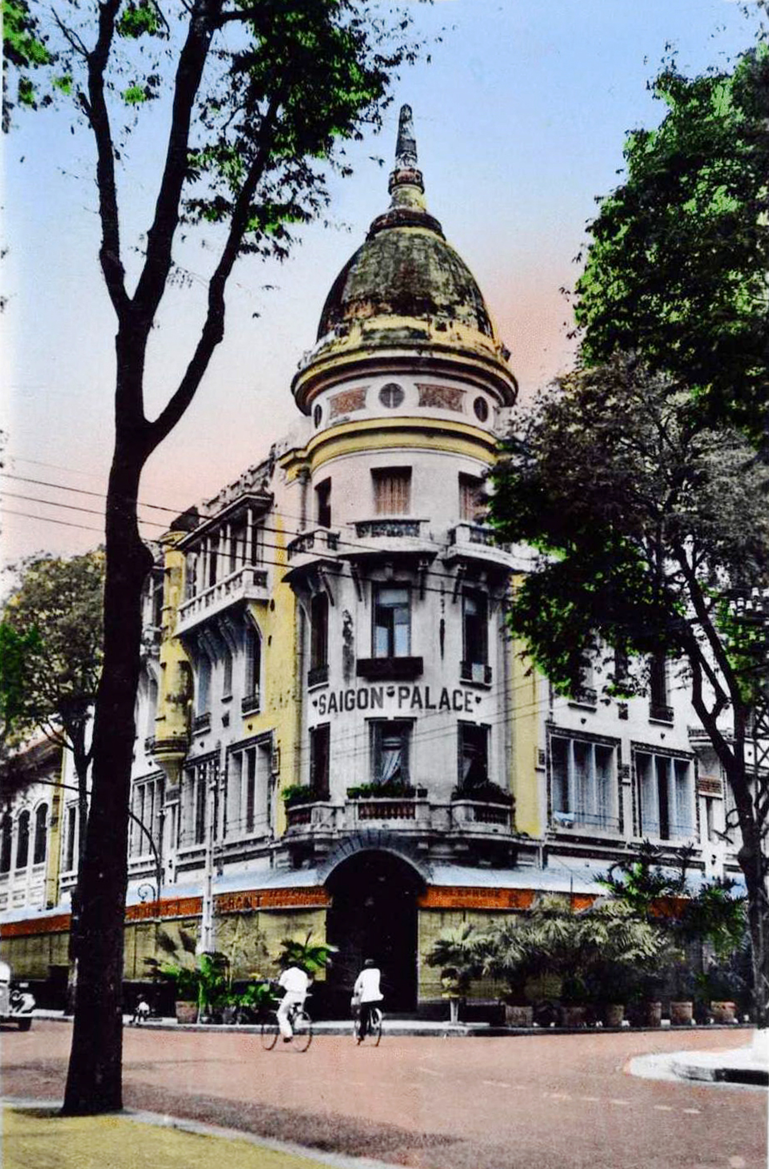 saïgon - grand hotel palace, rue catinat