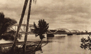 Pont de Binh-Loi pres de Saigon