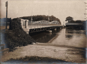 SAIGON 1920s - Le pont tournant by Leon Ropion