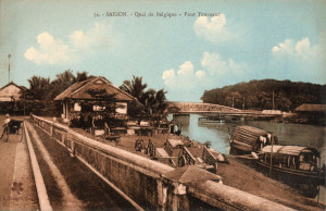 Saigon - Quai de Belgique - Pont Tournant